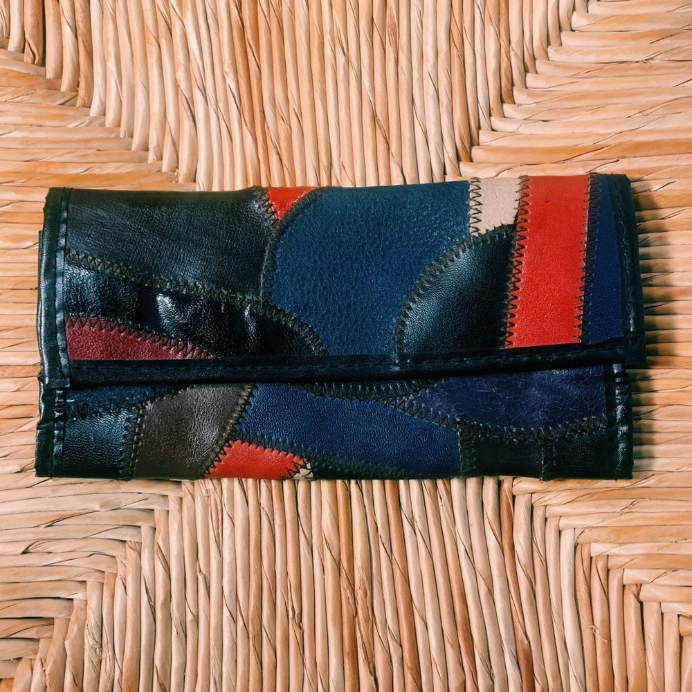 Retro 90s Colorblockin’ Wallet